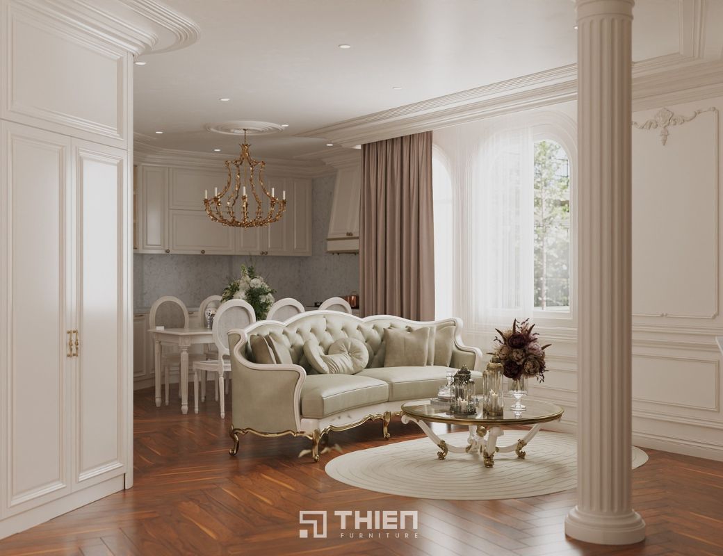 Nhà Phố Tân Cổ Điển Lịch Lãm